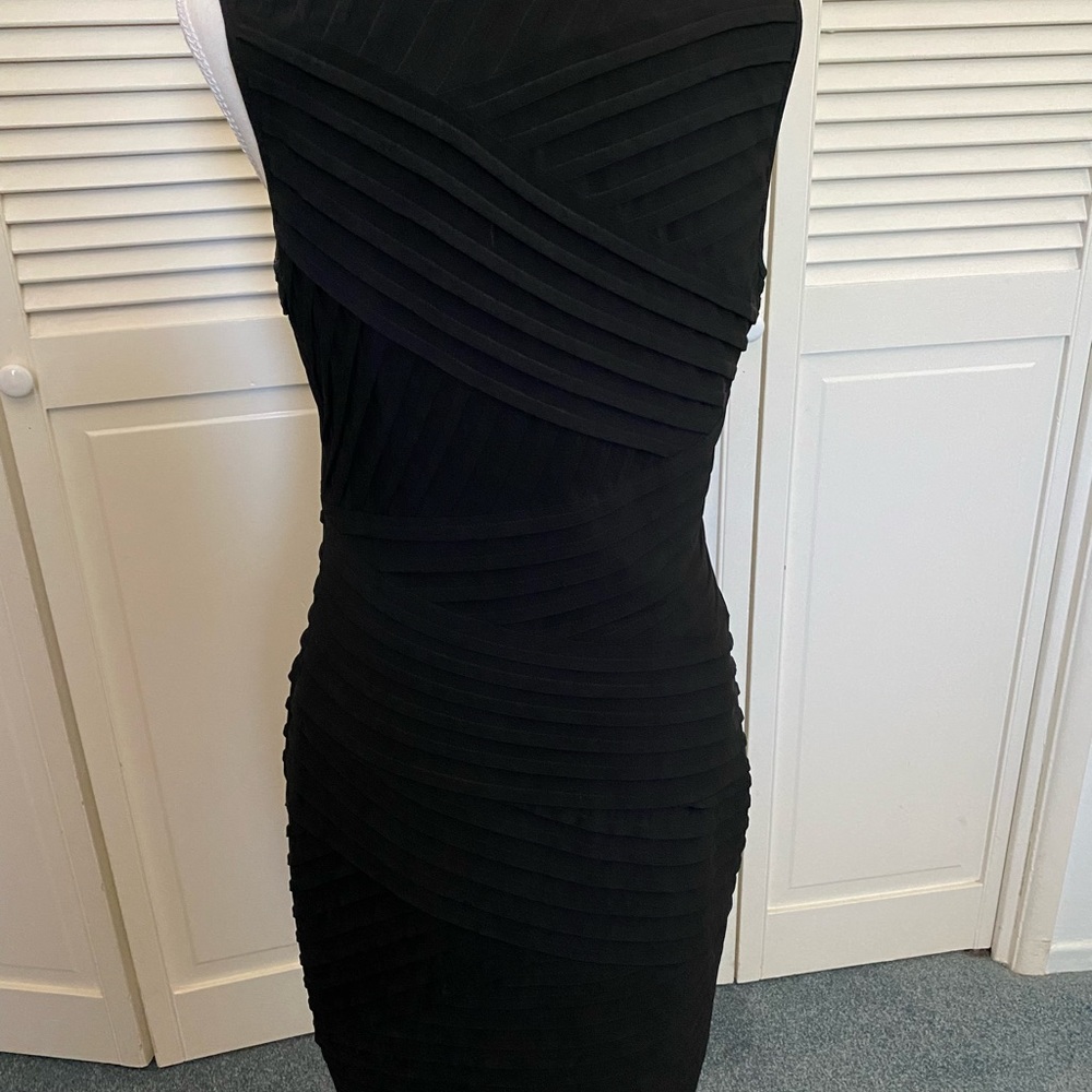 Calvin Klein stretch black dress